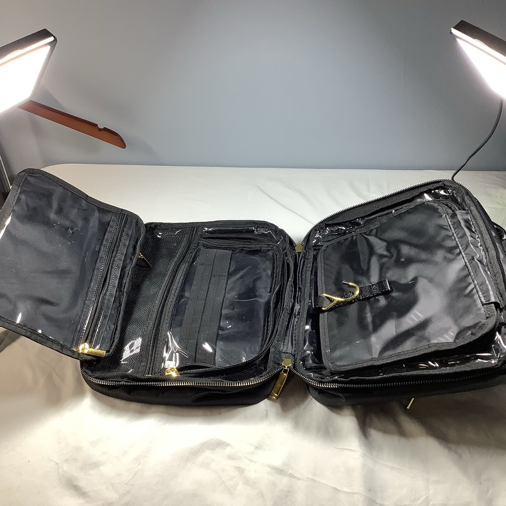 Travel Toiletry Bag Organizer Hanging Makeup Cosmetic Wash Kit Pouch